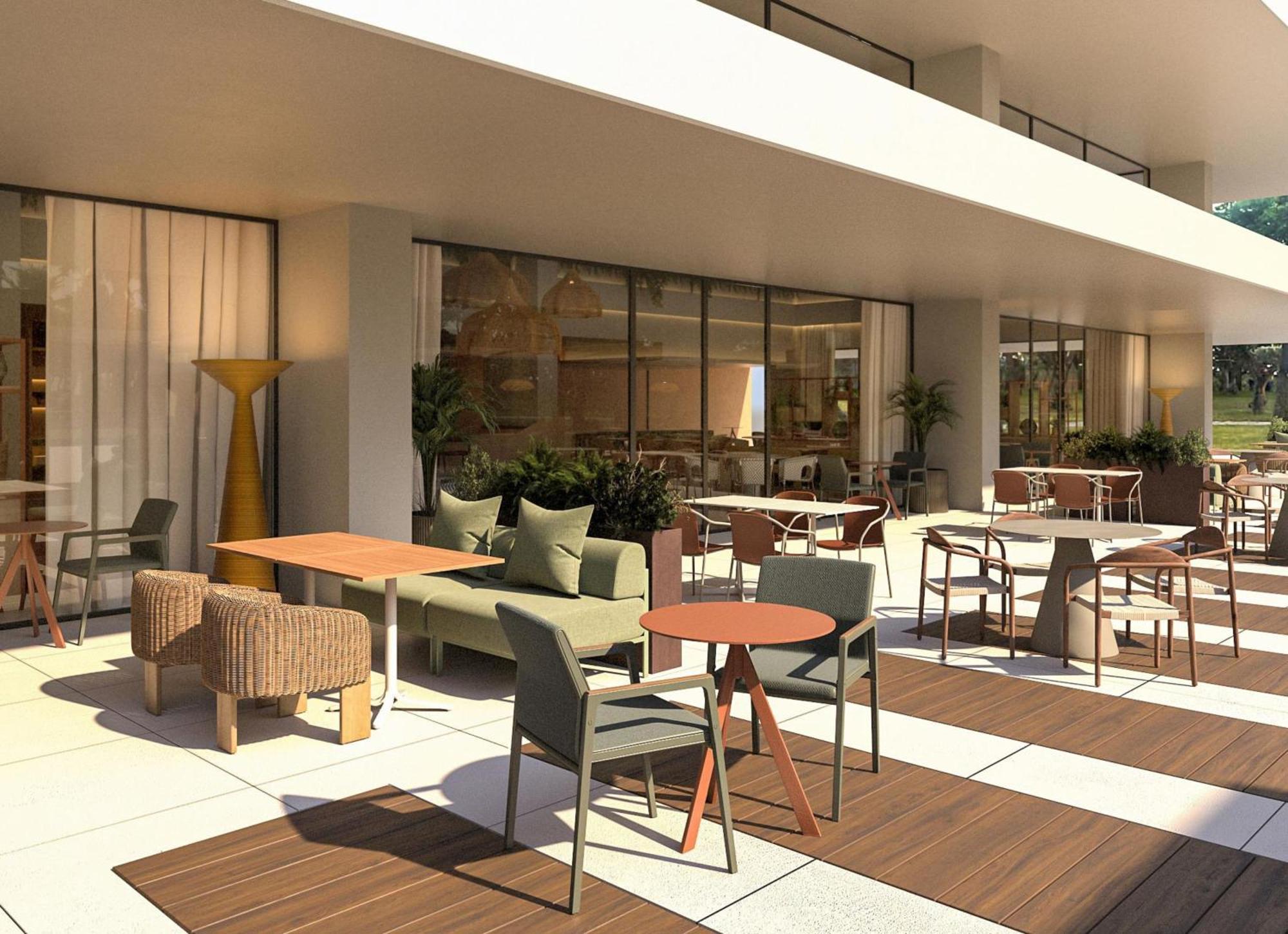 Kimpton Atlantico Algarve By Ihg Hotel Albufeira Ngoại thất bức ảnh The hotel's lobby