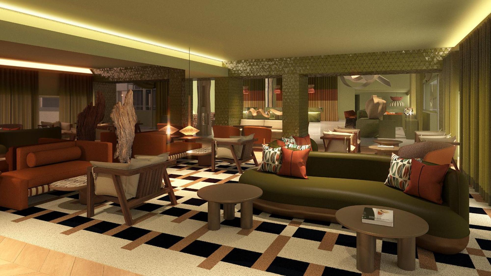 Kimpton Atlantico Algarve By Ihg Hotel Albufeira Ngoại thất bức ảnh The interior of the hotel