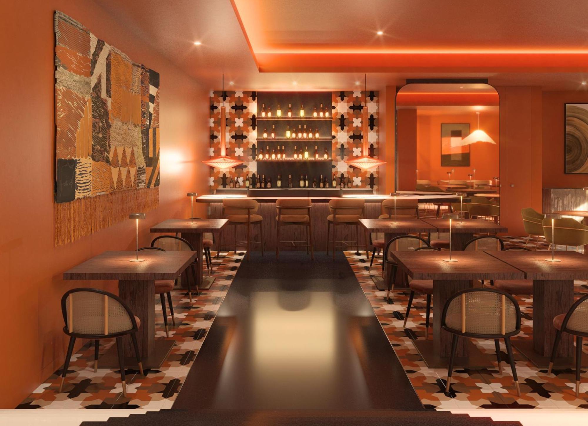 Kimpton Atlantico Algarve By Ihg Hotel Albufeira Ngoại thất bức ảnh 3D rendering of a restaurant