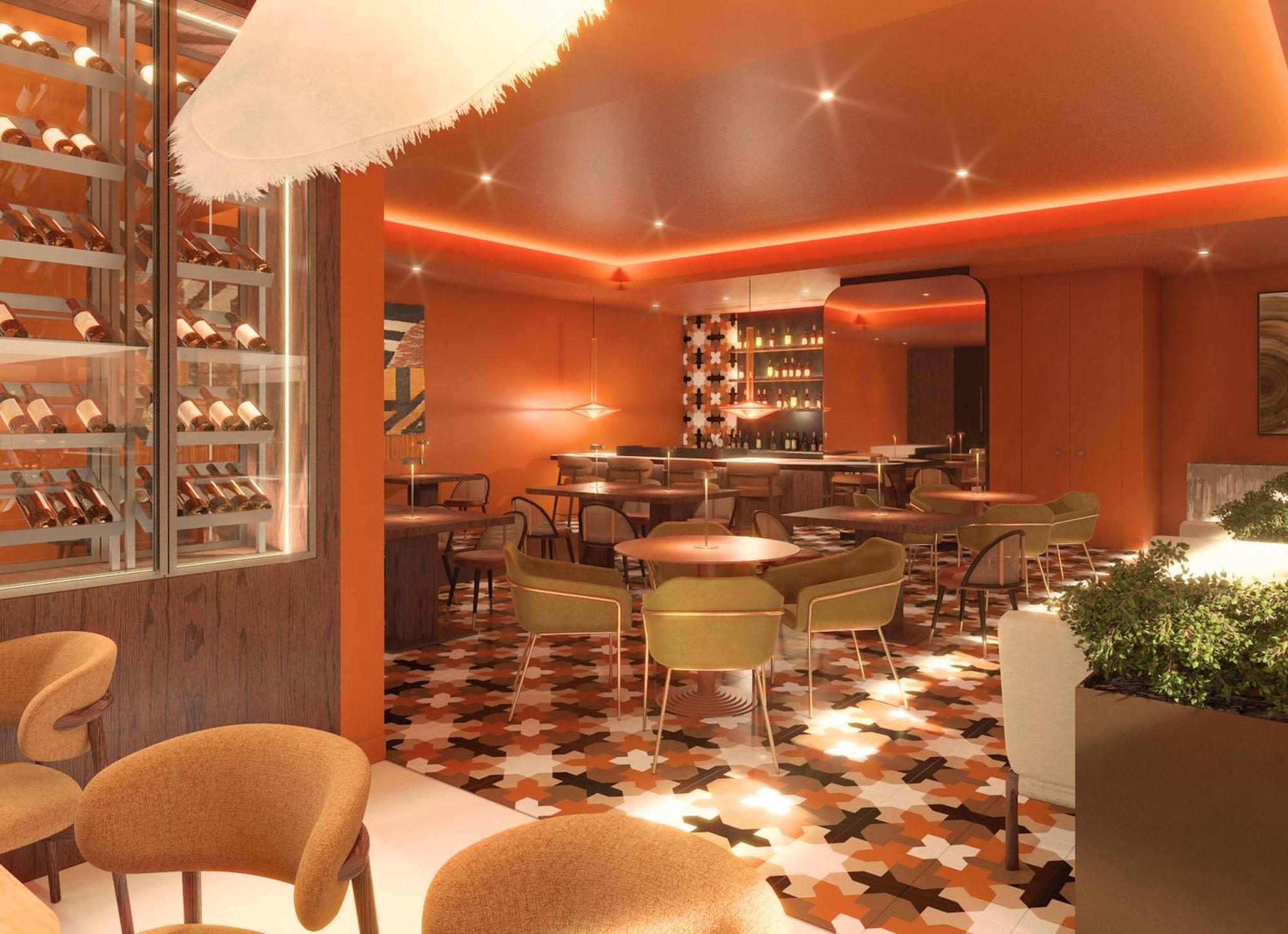 Kimpton Atlantico Algarve By Ihg Hotel Albufeira Ngoại thất bức ảnh The interior of the restaurant